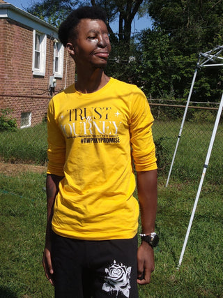 Trust The Journey - Gold Tee