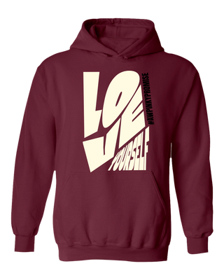 Love Yourself Hoodie - Maroon